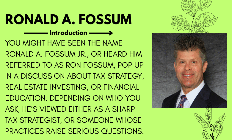 ronald a. fossum