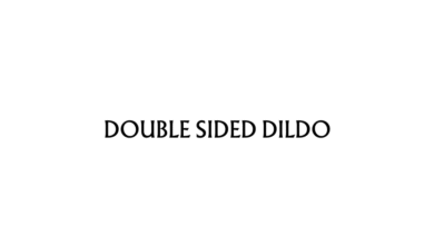 Double Sided Dildo